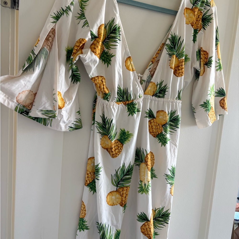 Lucy Love Tropical Print Dress